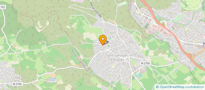 localisation de l'entreprise MONSIEUR LIONEL JOURDAN  SAINT-GEORGES-D'ORQUES