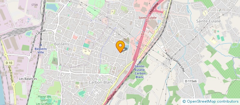 localisation de l'entreprise MONSIEUR LIONEL KABOUS à CARBON-BLANC