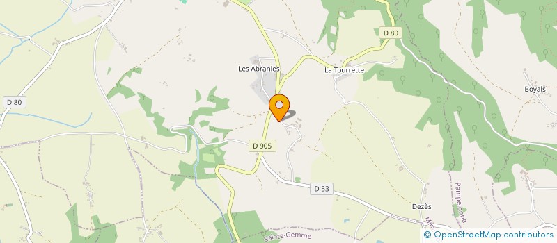 localisation de l'entreprise MONSIEUR LIONEL KECK à ALMAYRAC