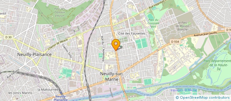 localisation de l'entreprise MONSIEUR LIONEL KEREKDJIAN à NEUILLY-SUR-MARNE