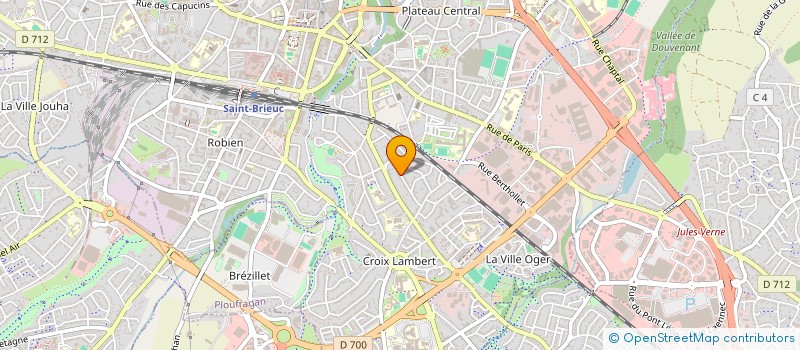 localisation de l'entreprise MONSIEUR LIONEL KEROMNES à SAINT-BRIEUC