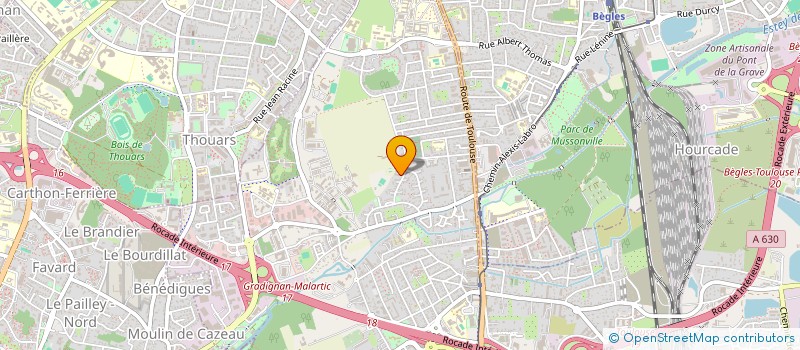 localisation de l'entreprise MONSIEUR LIONEL KIAMA  VILLENAVE-D'ORNON