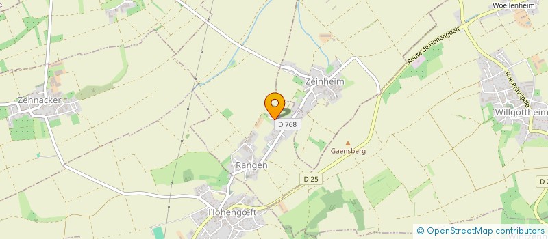 localisation de l'entreprise MONSIEUR LIONEL KISTER  RANGEN