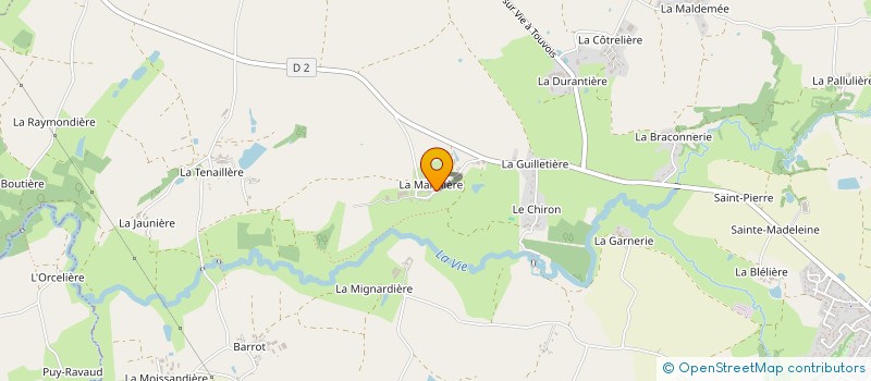 localisation de l'entreprise MONSIEUR LIONEL KOZDEBA à LE POIRE-SUR-VIE