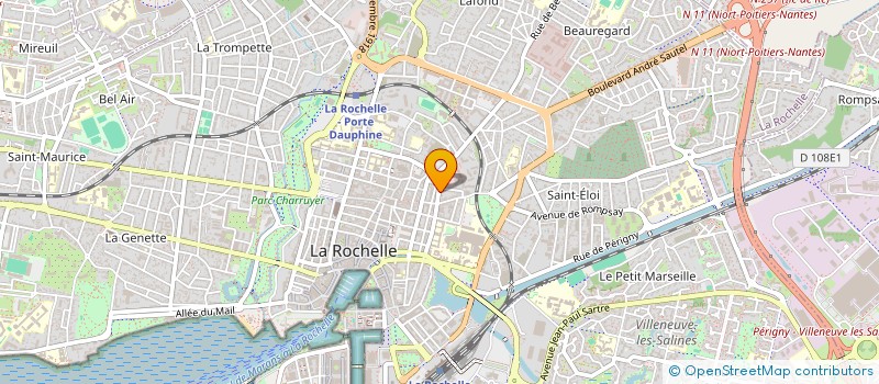 localisation de l'entreprise MONSIEUR LIONEL LACOUR à LA ROCHELLE