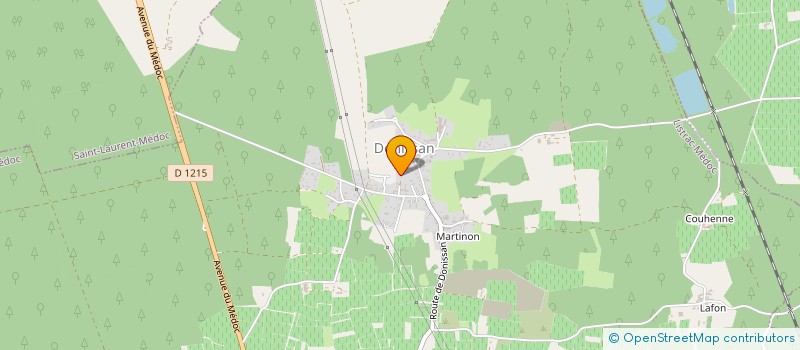 localisation de l'entreprise MONSIEUR LIONEL LAFRAGUETA  LISTRAC-MEDOC