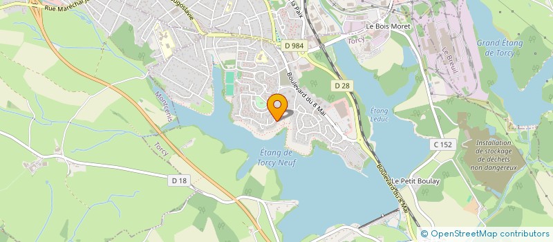 localisation de l'entreprise MONSIEUR LIONEL LAGARDE  TORCY