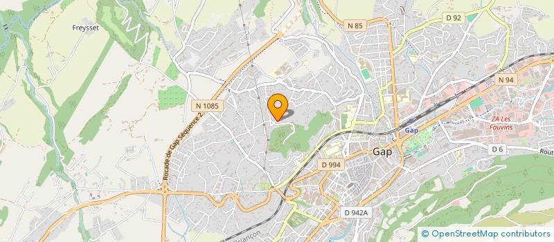 localisation de l'entreprise MONSIEUR LIONEL LALUNE  GAP