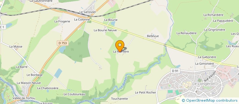 localisation de l'entreprise MONSIEUR LIONEL LANOE à SEVREMOINE