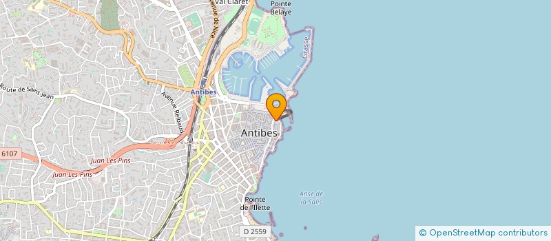 localisation de l'entreprise MONSIEUR LIONEL LAPRAS  ANTIBES
