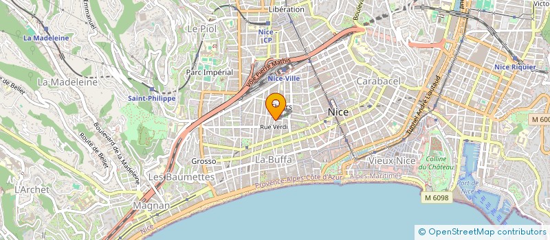 localisation de l'entreprise MONSIEUR LIONEL LATTES à NICE