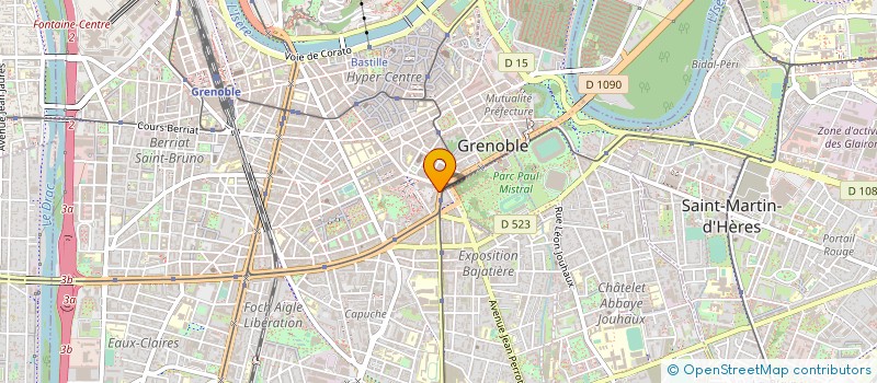 localisation de l'entreprise MONSIEUR LIONEL LAURENS  GRENOBLE