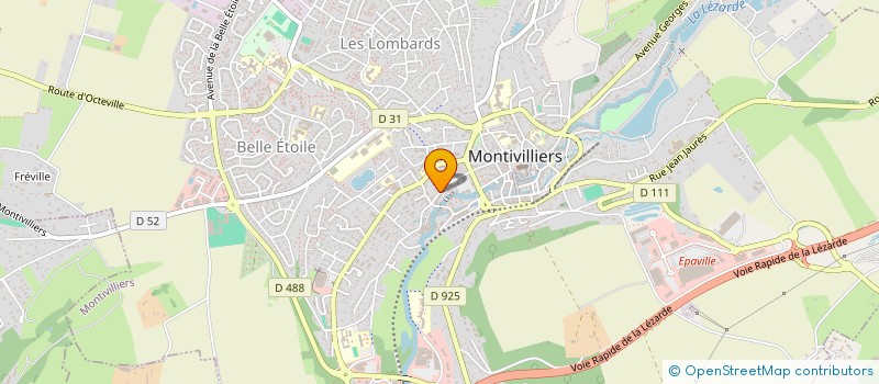 localisation de l'entreprise MONSIEUR LIONEL LAVISSE  MONTIVILLIERS