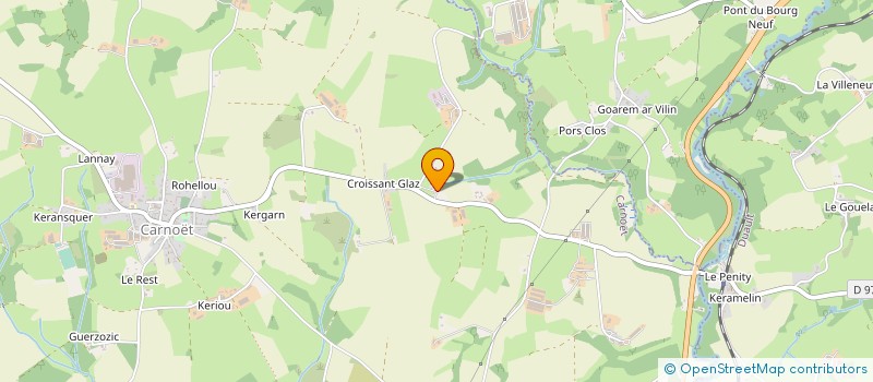 localisation de l'entreprise MONSIEUR LIONEL LE BONHOMME  PLOURAC'H