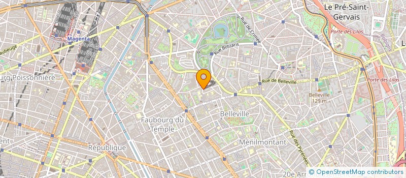 localisation de l'entreprise MONSIEUR LIONEL LE FLOCH  PARIS