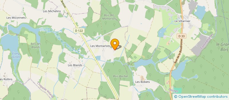 localisation de l'entreprise MONSIEUR LIONEL LECAT  CHAPELLE-VOLAND