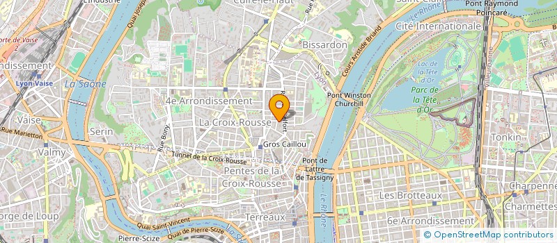 localisation de l'entreprise MONSIEUR LIONEL LEFEVRE à LYON