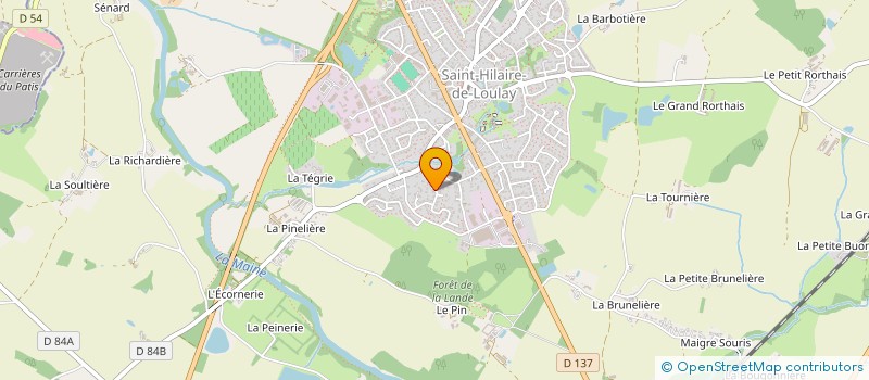 localisation de l'entreprise MONSIEUR LIONEL LEMONNIER  LA BAUCHE