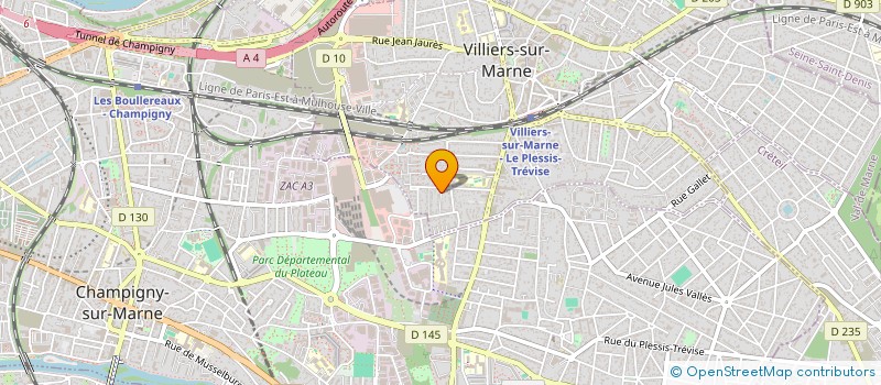 localisation de l'entreprise MONSIEUR LIONEL LENGANIA-KOUBET à VILLIERS-SUR-MARNE