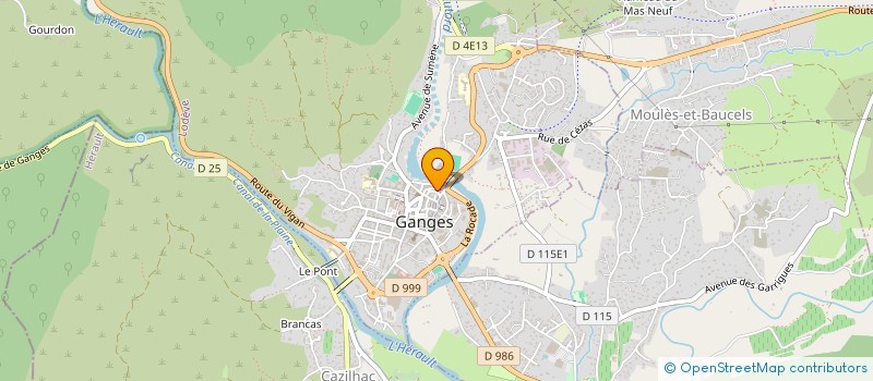 localisation de l'entreprise MONSIEUR LIONEL LENGLET  GANGES