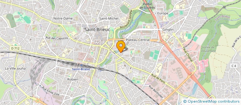 localisation de l'entreprise MONSIEUR LIONEL LERMENIER à SAINT-BRIEUC