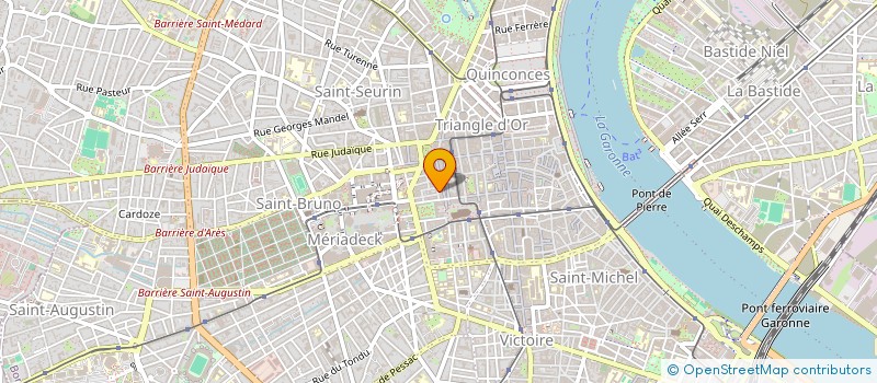 localisation de l'entreprise MONSIEUR LIONEL LESAFFRE  BORDEAUX