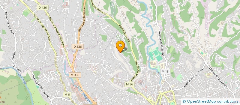 localisation de l'entreprise MONSIEUR LIONEL LETIZI à CAGNES-SUR-MER