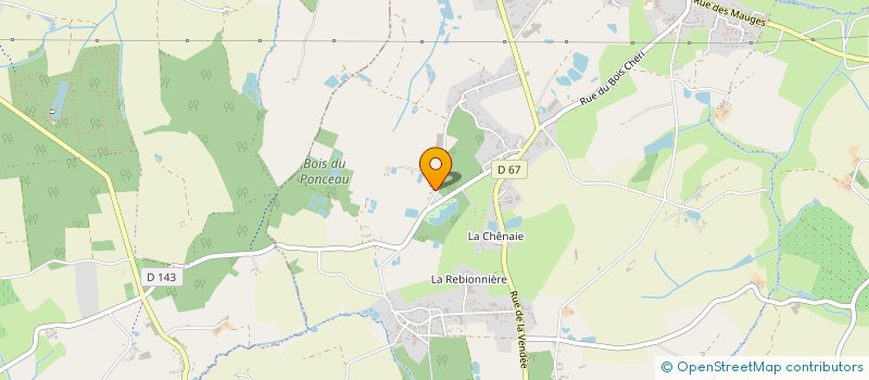 localisation de l'entreprise MONSIEUR LIONEL LHOMMEAU  MAUGES-SUR-LOIRE