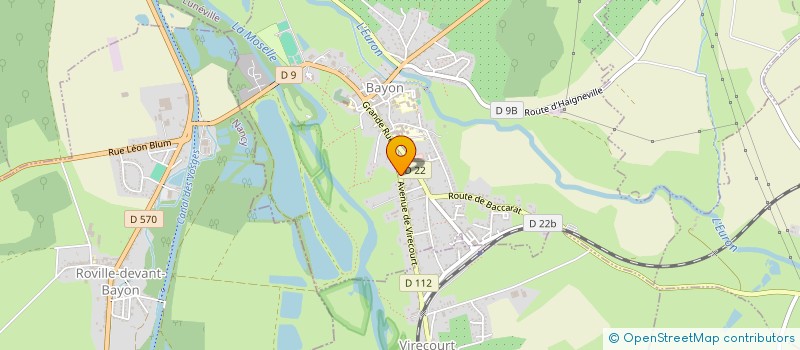 localisation de l'entreprise MONSIEUR LIONEL LIOTE  BAYON