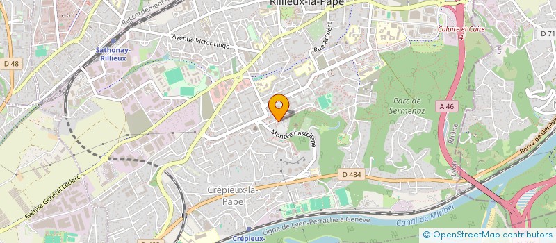 localisation de l'entreprise MONSIEUR LIONEL LIRICE  RILLIEUX-LA-PAPE