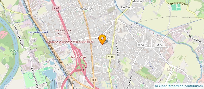 localisation de l'entreprise MONSIEUR LIONEL LOCATIN  TOULOUSE