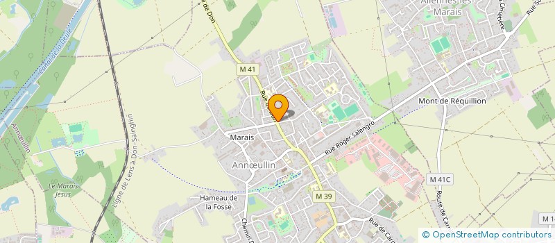 localisation de l'entreprise MONSIEUR LIONEL LORIA  ANNOEULLIN