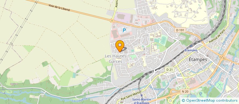 localisation de l'entreprise MONSIEUR LIONEL LOUIS-DIT-SULLY  ETAMPES