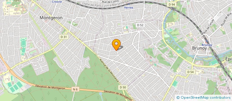 localisation de l'entreprise MONSIEUR LIONEL LOUISON  YERRES