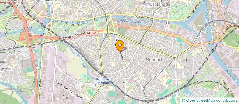 localisation de l'entreprise MONSIEUR LIONEL LUTZ à STRASBOURG