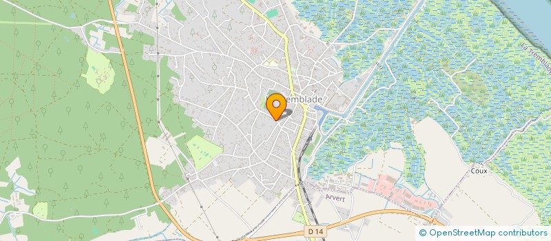 localisation de l'entreprise MONSIEUR LIONEL MACHEFERT  LA TREMBLADE