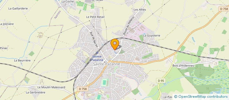 localisation de l'entreprise MONSIEUR LIONEL MALBERT à SAINTE-PAZANNE