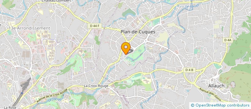 localisation de l'entreprise MONSIEUR LIONEL MALTESE  PLAN-DE-CUQUES