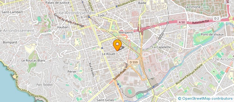 localisation de l'entreprise MONSIEUR LIONEL MANDELLI à MARSEILLE