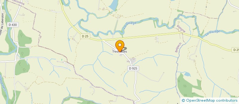 localisation de l'entreprise MONSIEUR LIONEL MARCEL  BELPECH