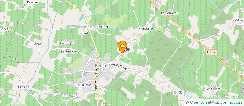 localisation de l'entreprise MONSIEUR LIONEL MARCHAND à SAINT-ANDRONY