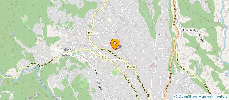 localisation de l'entreprise MONSIEUR LIONEL MARCHAND à LA COLLE-SUR-LOUP