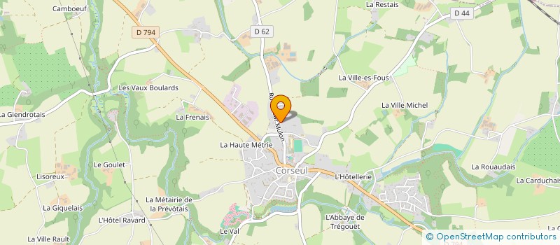 localisation de l'entreprise MONSIEUR LIONEL MARCHESSE à CORSEUL