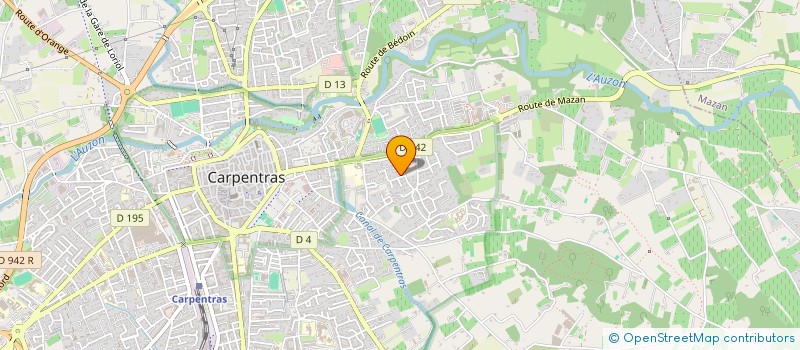 localisation de l'entreprise MONSIEUR LIONEL MARGIOTTA à CARPENTRAS