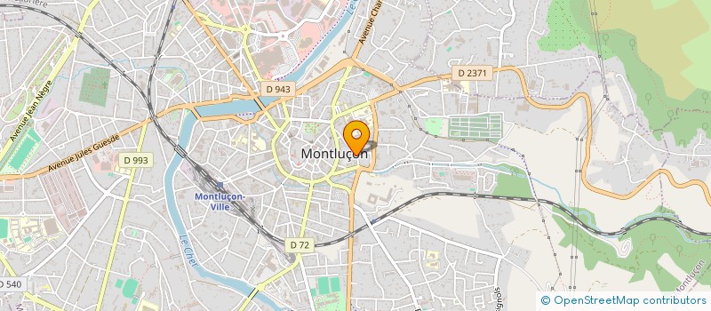 localisation de l'entreprise MONSIEUR LIONEL MARTINEZ à MONTLUCON