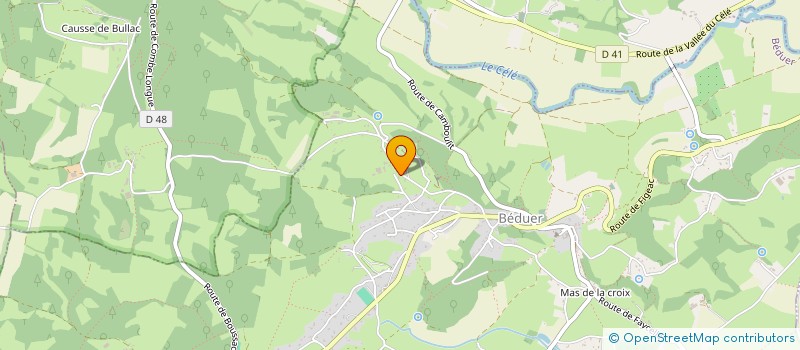 localisation de l'entreprise MONSIEUR LIONEL MARTINEZ  BEDUER