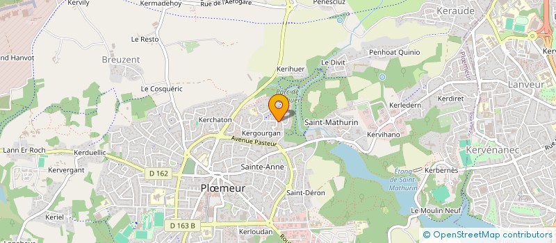 localisation de l'entreprise MONSIEUR LIONEL MASSARD à PLOEMEUR