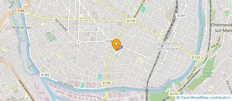 localisation de l'entreprise MONSIEUR LIONEL MASSELUS à SAINT-MAUR-DES-FOSSES