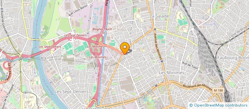 localisation de l'entreprise MONSIEUR LIONEL MATHE à TOULOUSE