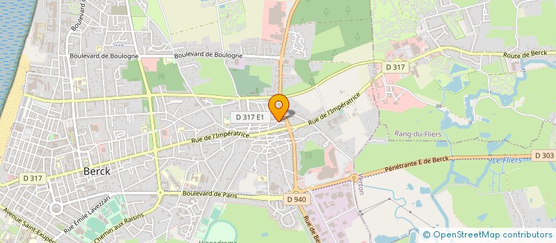 localisation de l'entreprise MONSIEUR LIONEL MEILLIER à BERCK